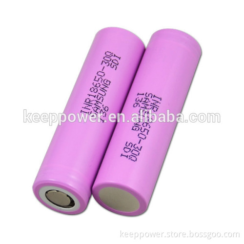 18650 3000mah - max 15A discharge imr 18650 high drain battery INR18650-30Q 3.6V 3000mah